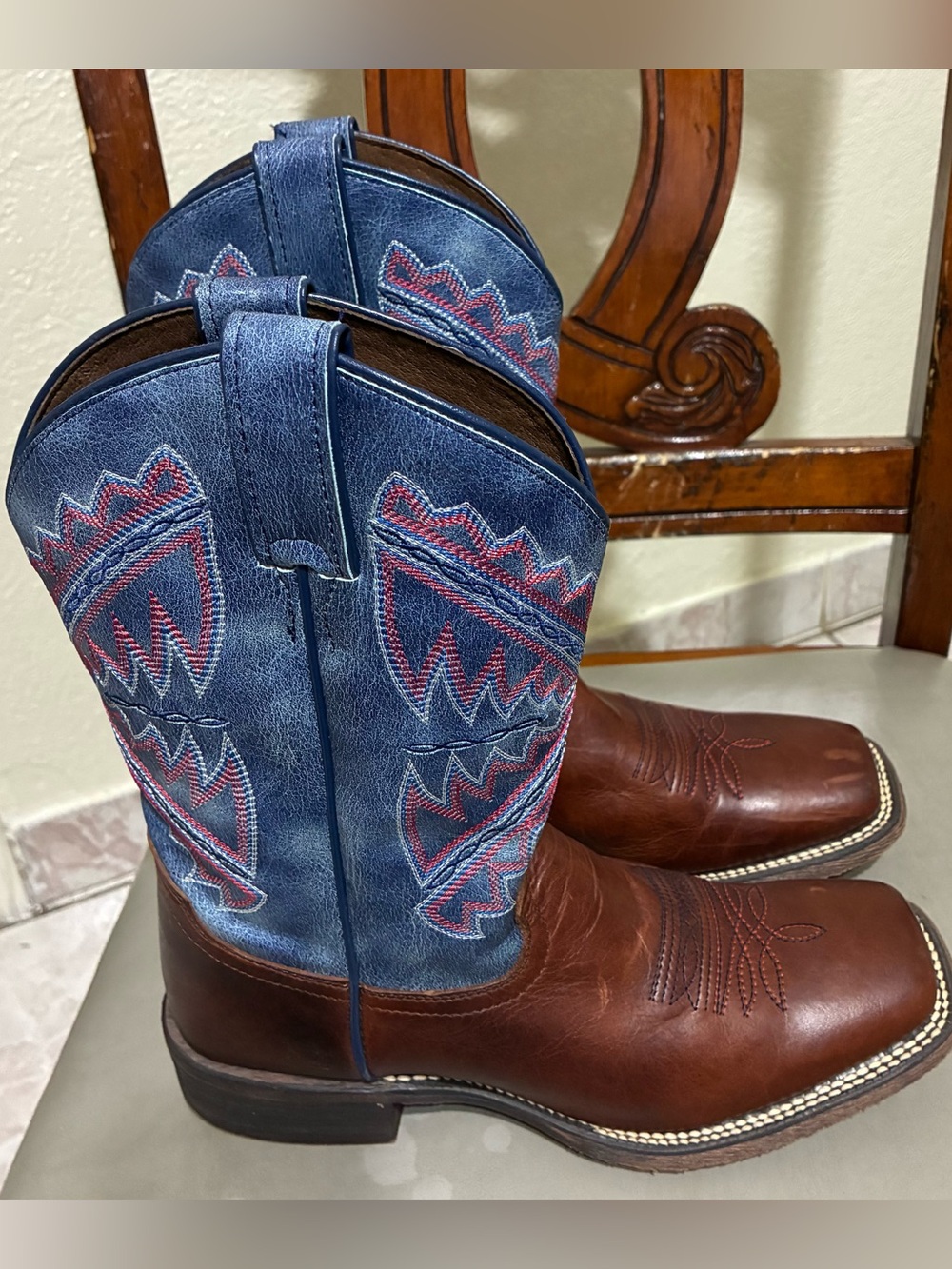 Women’s Nocona Naida Blue western boots